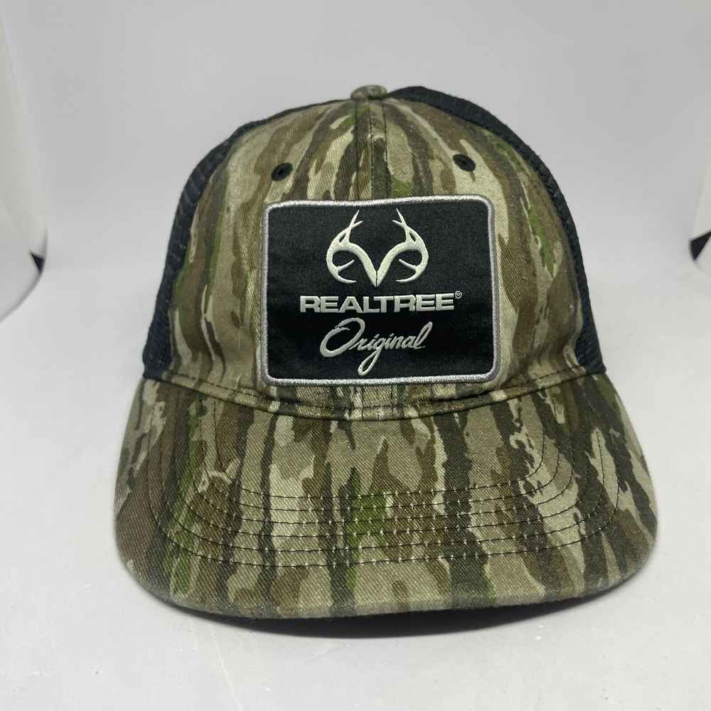 Realtree Original Camo Hunting Fishing Cap Trucker Hat Adjustable‎